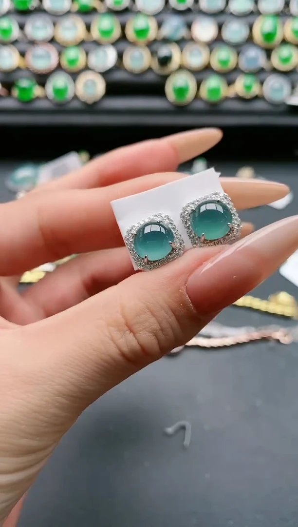 【闪购商品】翡翠戒指银S925镶嵌11111
