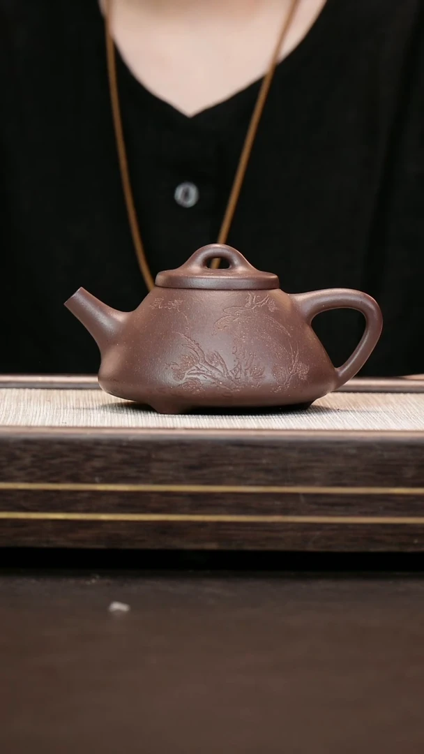 茶壶紫砂四号井底槽清 子冶石瓢