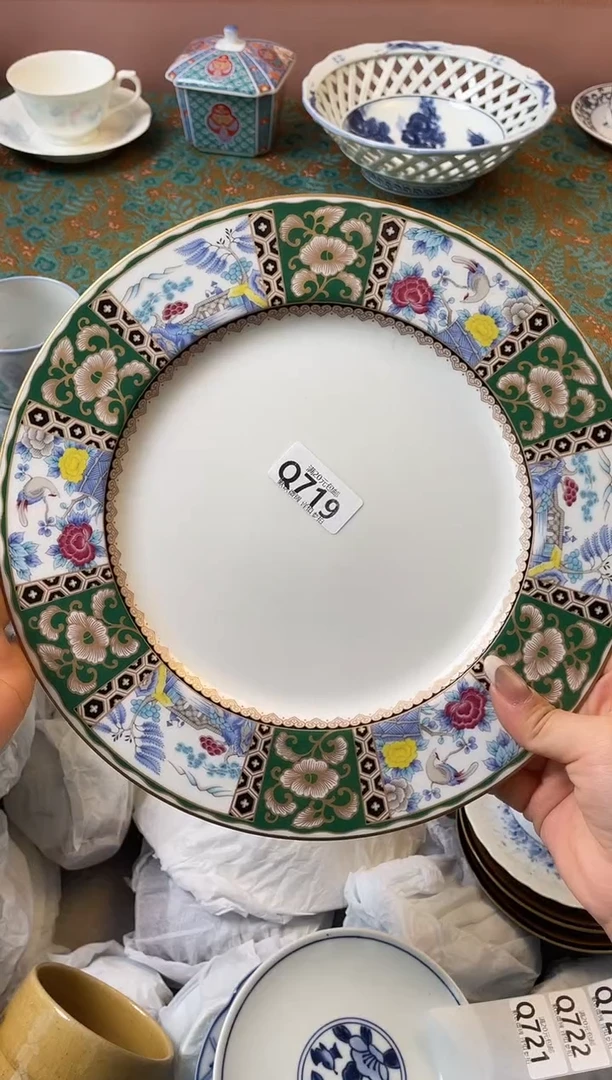 瓷片小*陈瓷器瓷器Q719