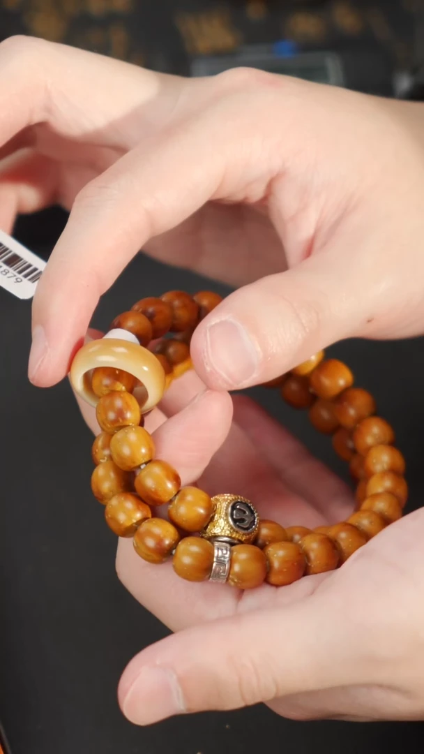 【闪购商品】紫金鼠手串紫金鼠实心手持火焰纹9+ A61