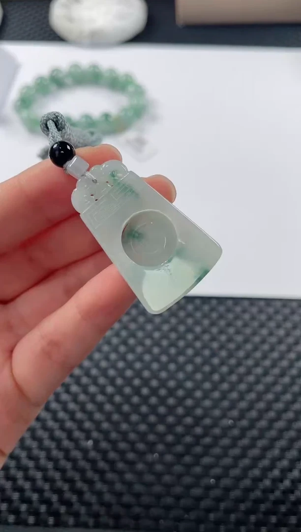 颈饰未镶嵌翡翠基地发货H 4331