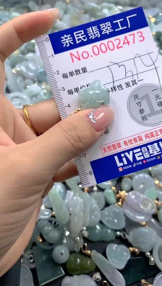 颈饰未镶嵌翡翠2473