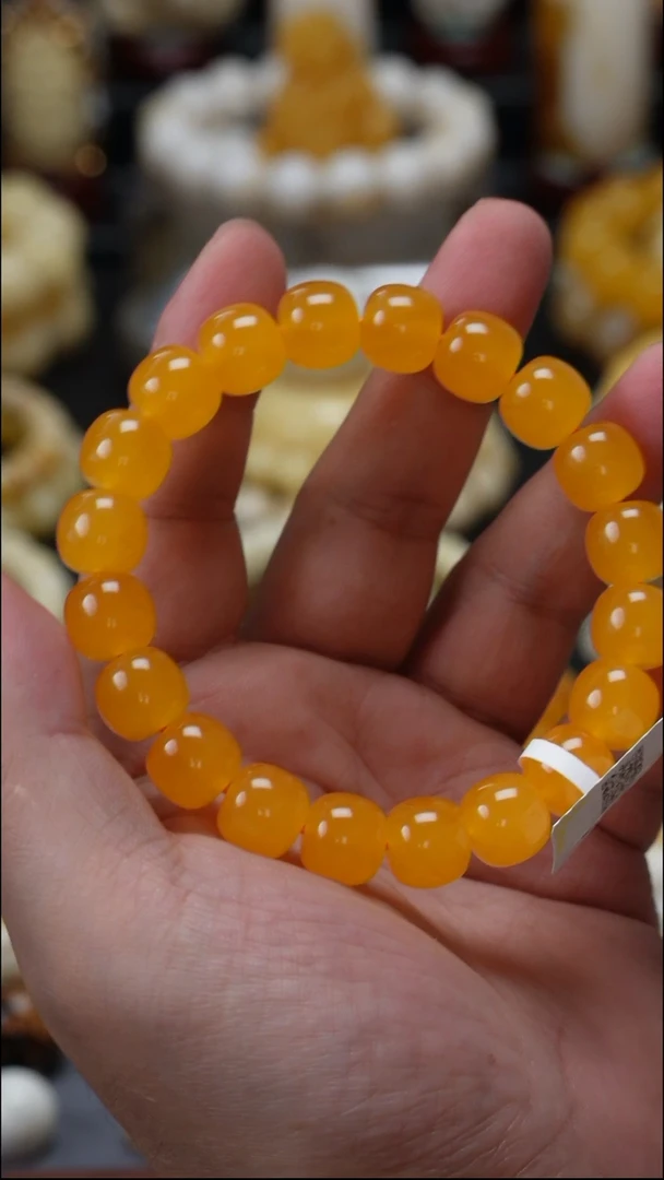 手链琥珀未镶嵌原矿天然琥珀蜜蜡