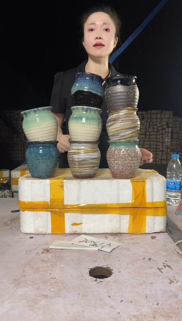 宜兴紫砂粗陶花盆10/12