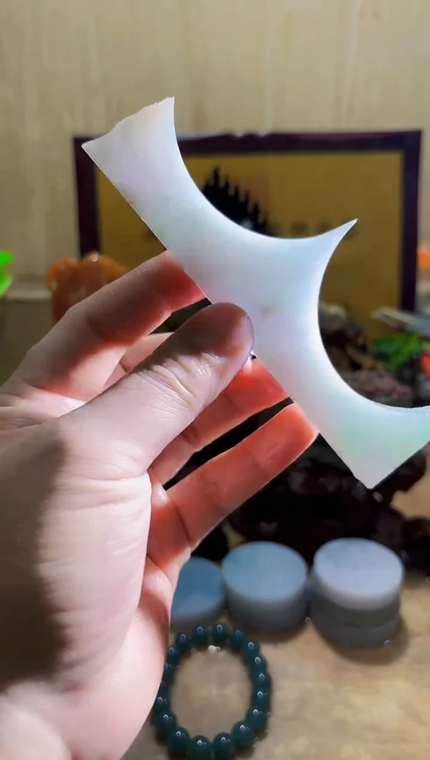 颈饰未镶嵌翡翠A货常星4531