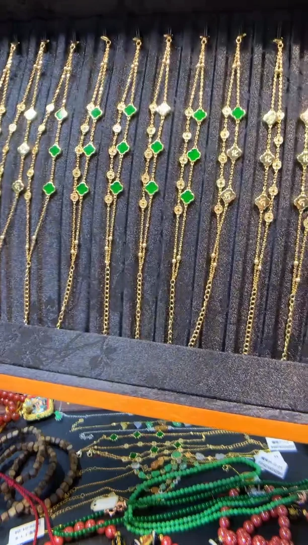 银S925镶嵌手链翡翠手链 多样性发一件