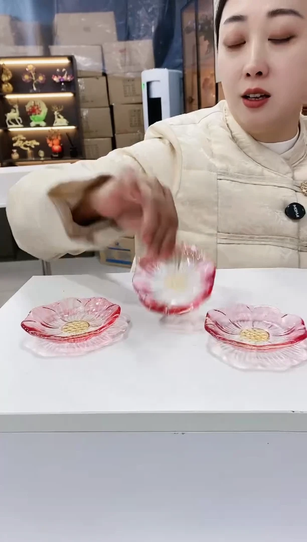 樱花小碟子三个【尾货】