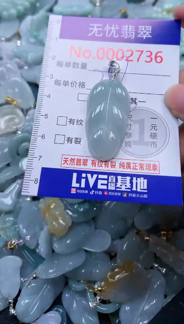 颈饰未镶嵌翡翠2736