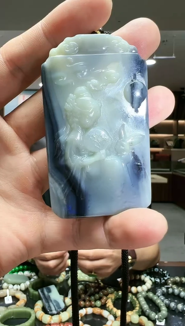 未镶嵌和田玉挂件多样性发货其中发一