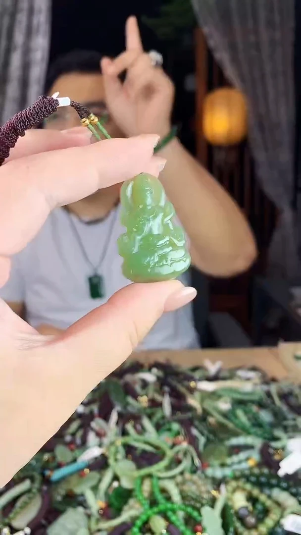 和田玉未镶嵌挂件多样性发货拍一发一