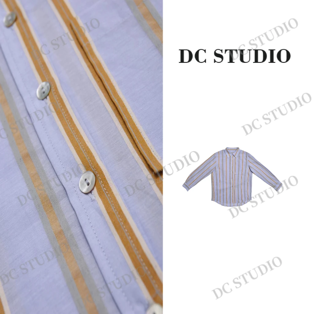 Syan【薰衣草】2025早春新款清新简约清新小众宽松气质衬衫