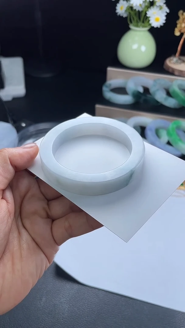 未镶嵌手镯定制翡翠手镯  56-58圈口