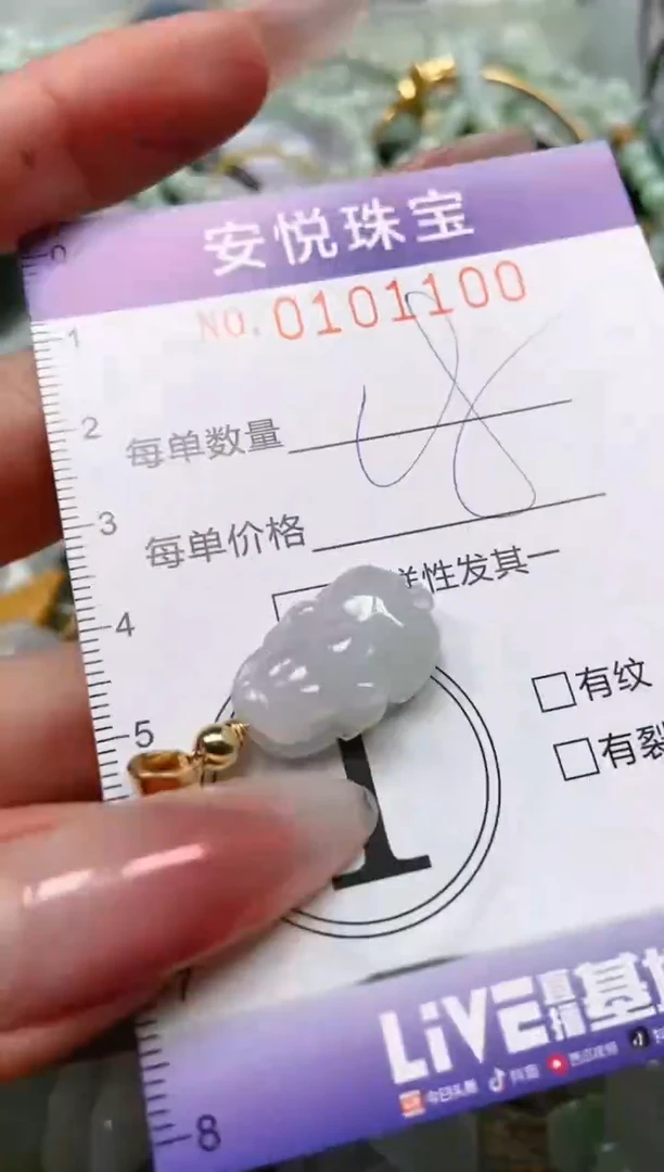 【闪购商品】翡翠颈饰未镶嵌闪购0101100