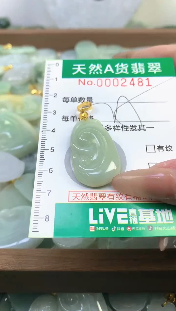颈饰未镶嵌翡翠天然A货翡翠