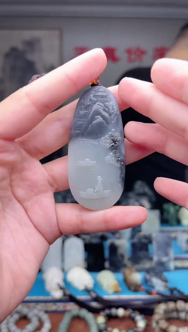 未镶嵌和田玉挂件1