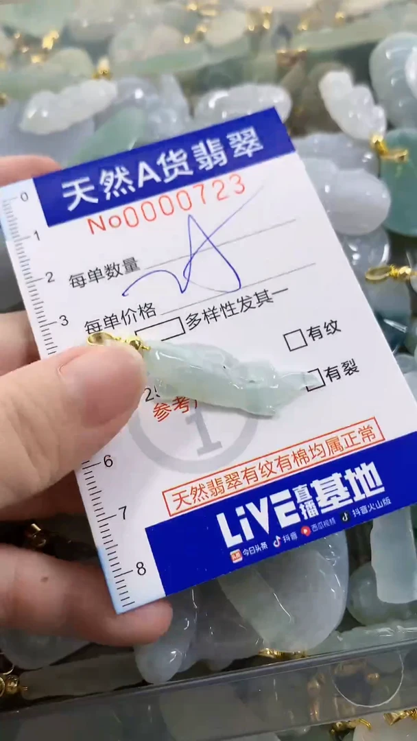 颈饰未镶嵌翡翠天然A货翡翠天然A货翡翠