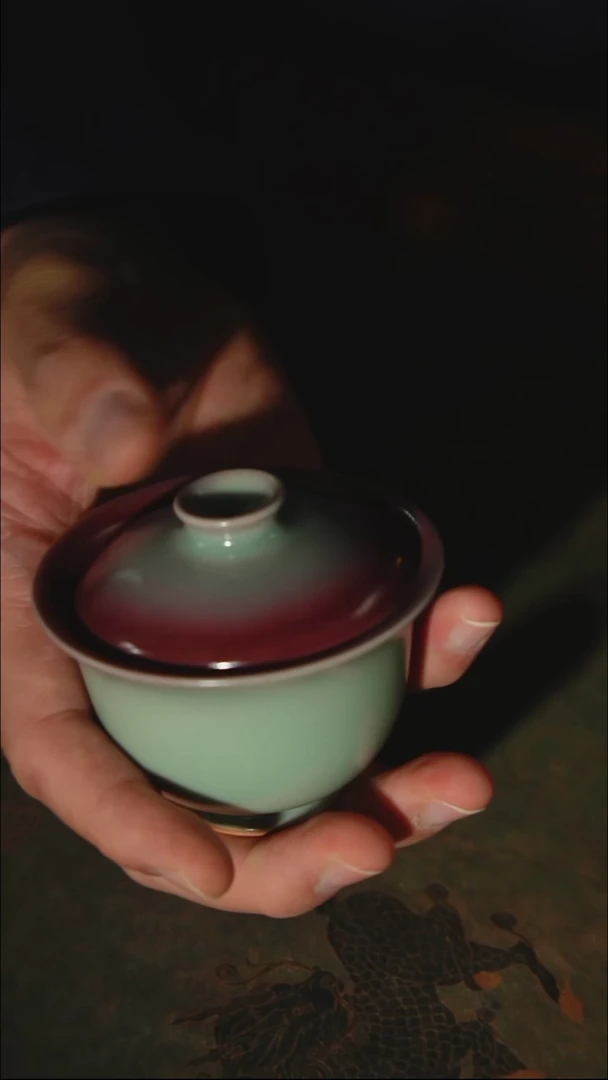 【览古雅韵】二才盖碗