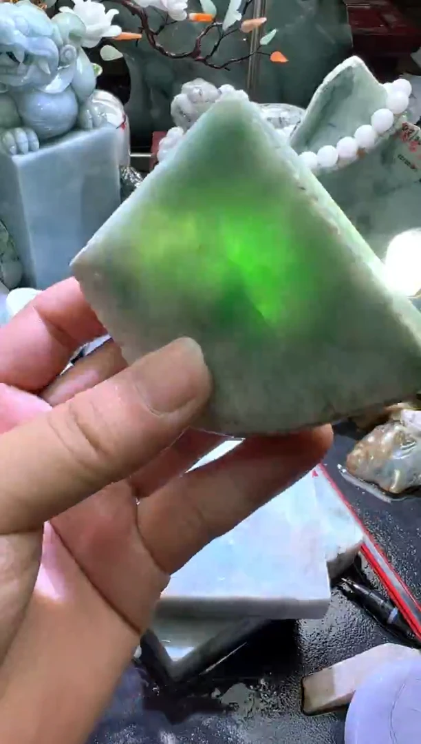 未镶嵌挂件翡翠天然缅甸翡翠A货