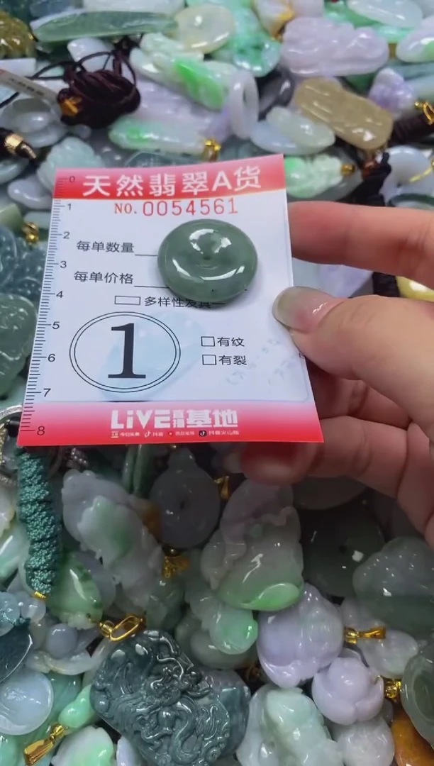 翡翠未镶嵌颈饰闪购0054561