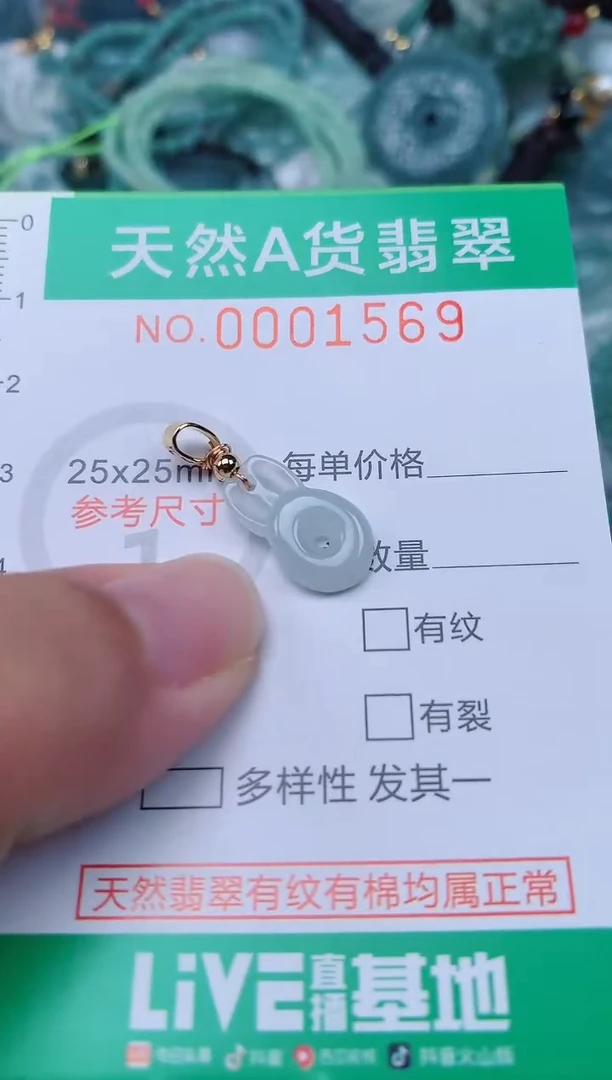 颈饰未镶嵌翡翠.0001569多样性发其中之一
