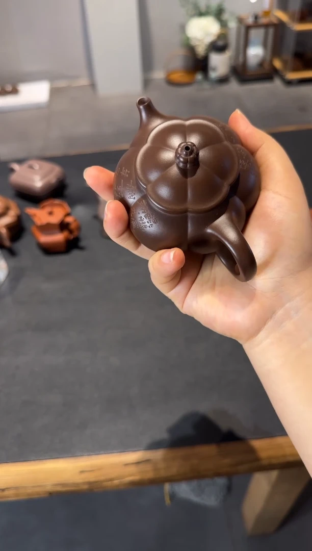 茶壶紫砂茶*哥大鱼海棠