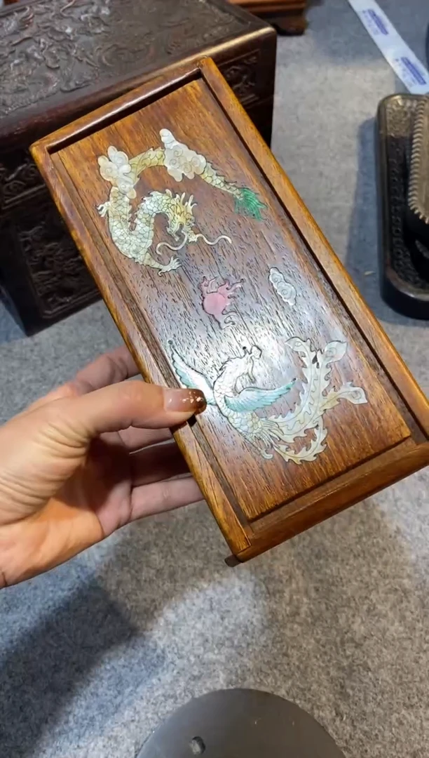 檀香紫檀（小叶紫檀）紫檀拆件雕刻板以直播间实物为准微瑕老物件