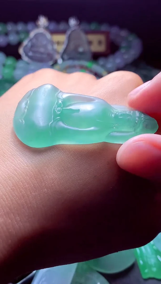 未镶嵌定制翡翠张*#翡翠毛货定制