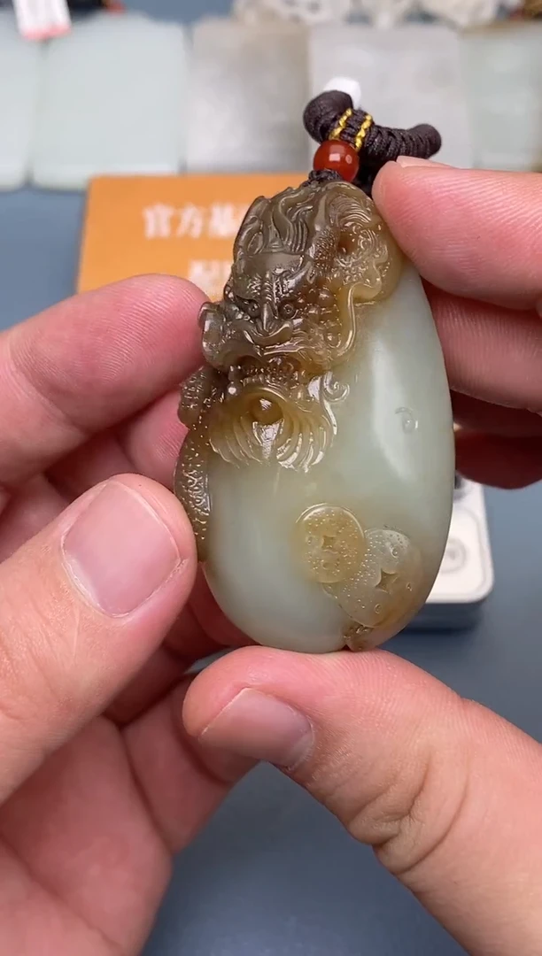 和田玉未镶嵌颈饰23