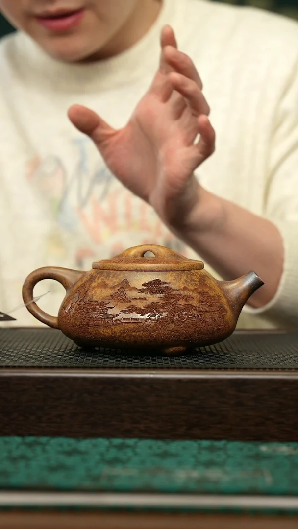 【闪购商品】紫砂茶壶宜兴原矿 手工 紫砂壶容量450CC