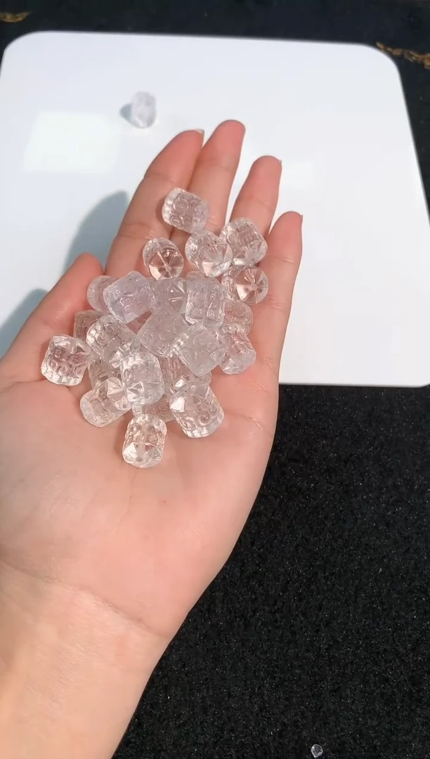 【闪购商品】水晶手链未镶嵌29号白水晶回文配件