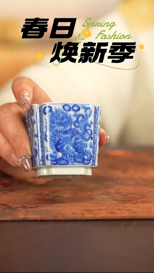 【闪购商品】杯子景德镇手工手绘陶瓷