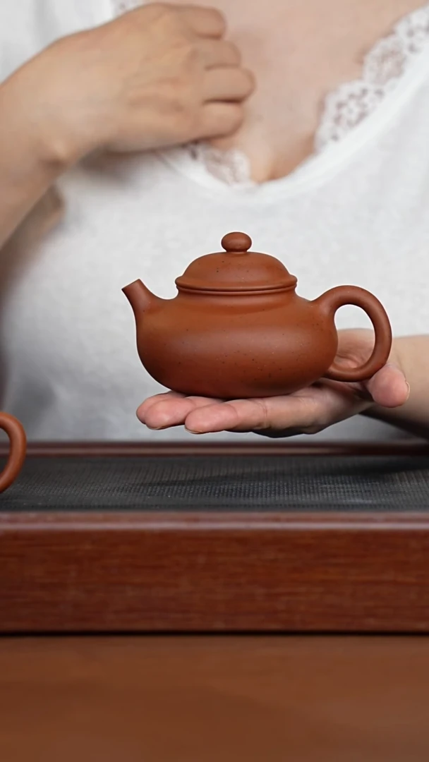 茶壶紫砂黄龙山老朱泥容天