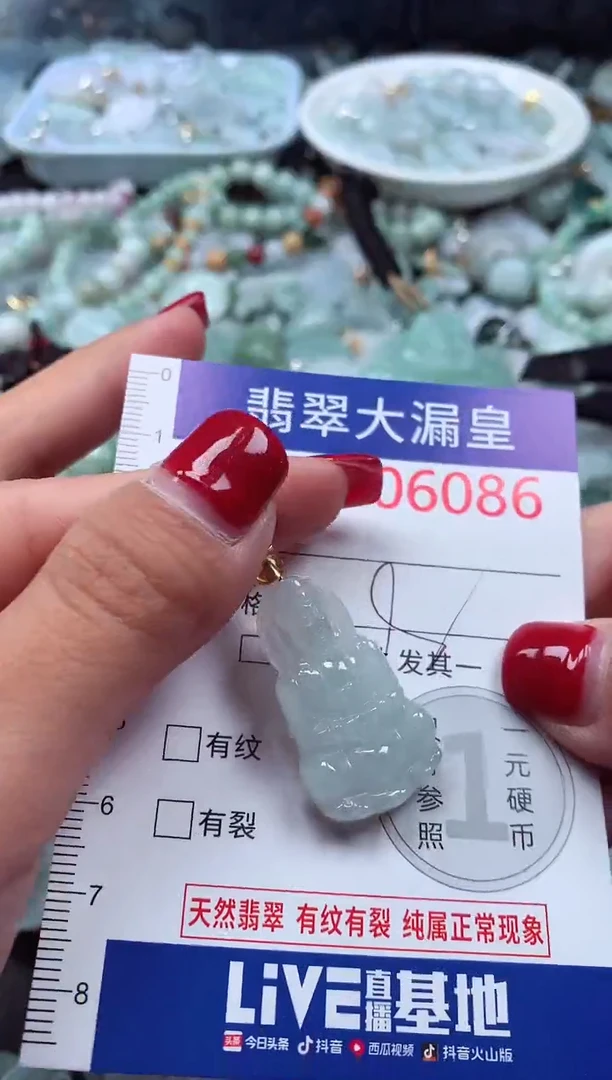 颈饰未镶嵌翡翠6086