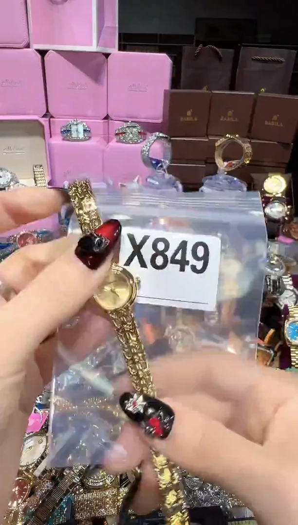 石英机芯不锈钢不锈钢直播定闪专用