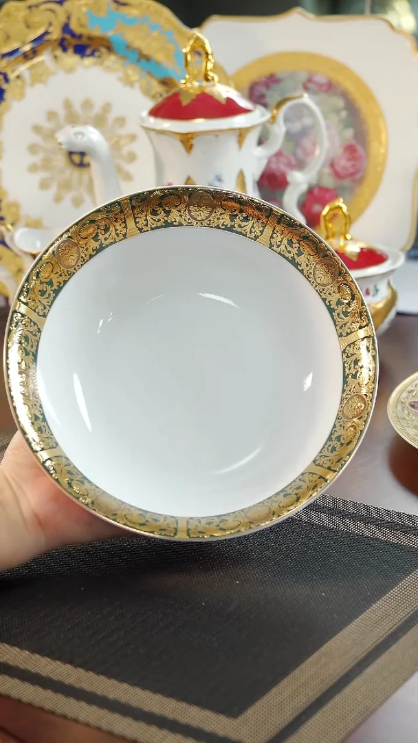 【闪购商品】瓷片9英寸汤碗  福利价尾单