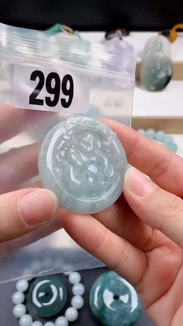 颈饰未镶嵌翡翠天然翡翠吊坠挂件