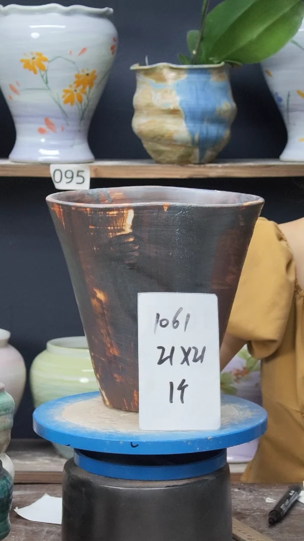 景德镇花盆默认微瑕1061