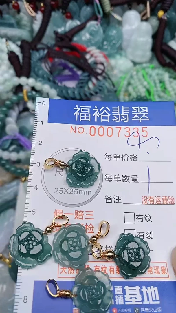 翡翠未镶嵌颈饰...0007335多样性发其一