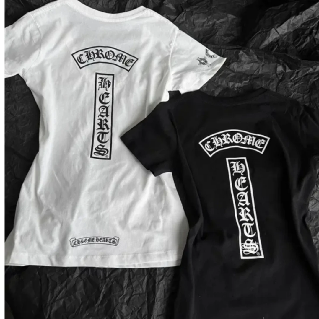 【220克40支仿棉】v领印花短袖正肩T恤女修身打底衫上衣睡裤女夏季