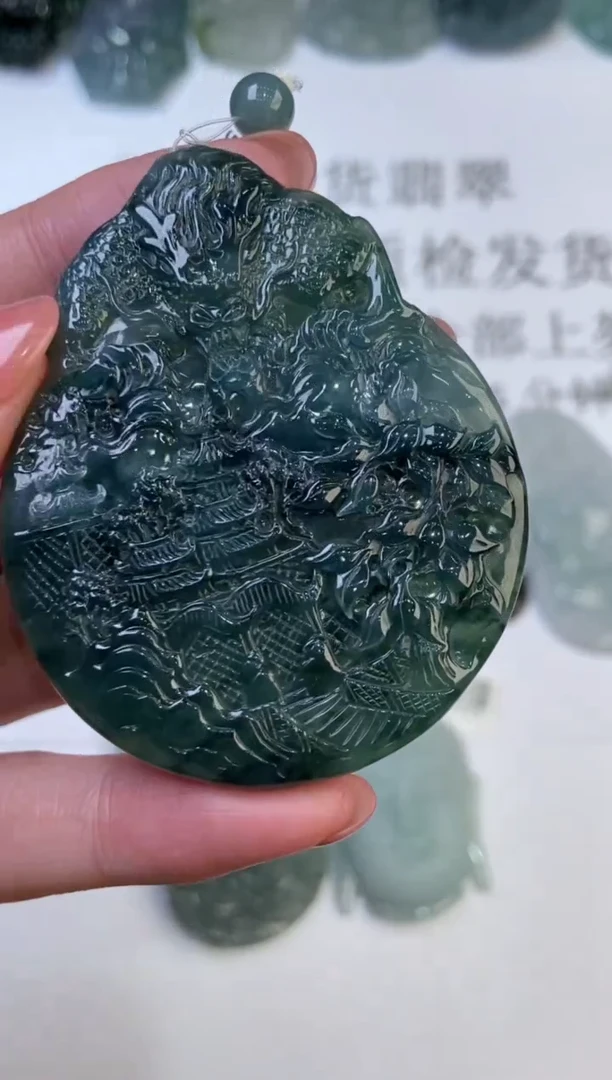 翡翠挂件未镶嵌314294