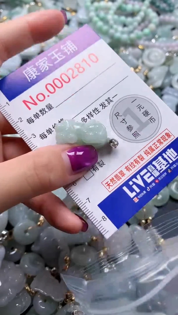 颈饰未镶嵌翡翠2810