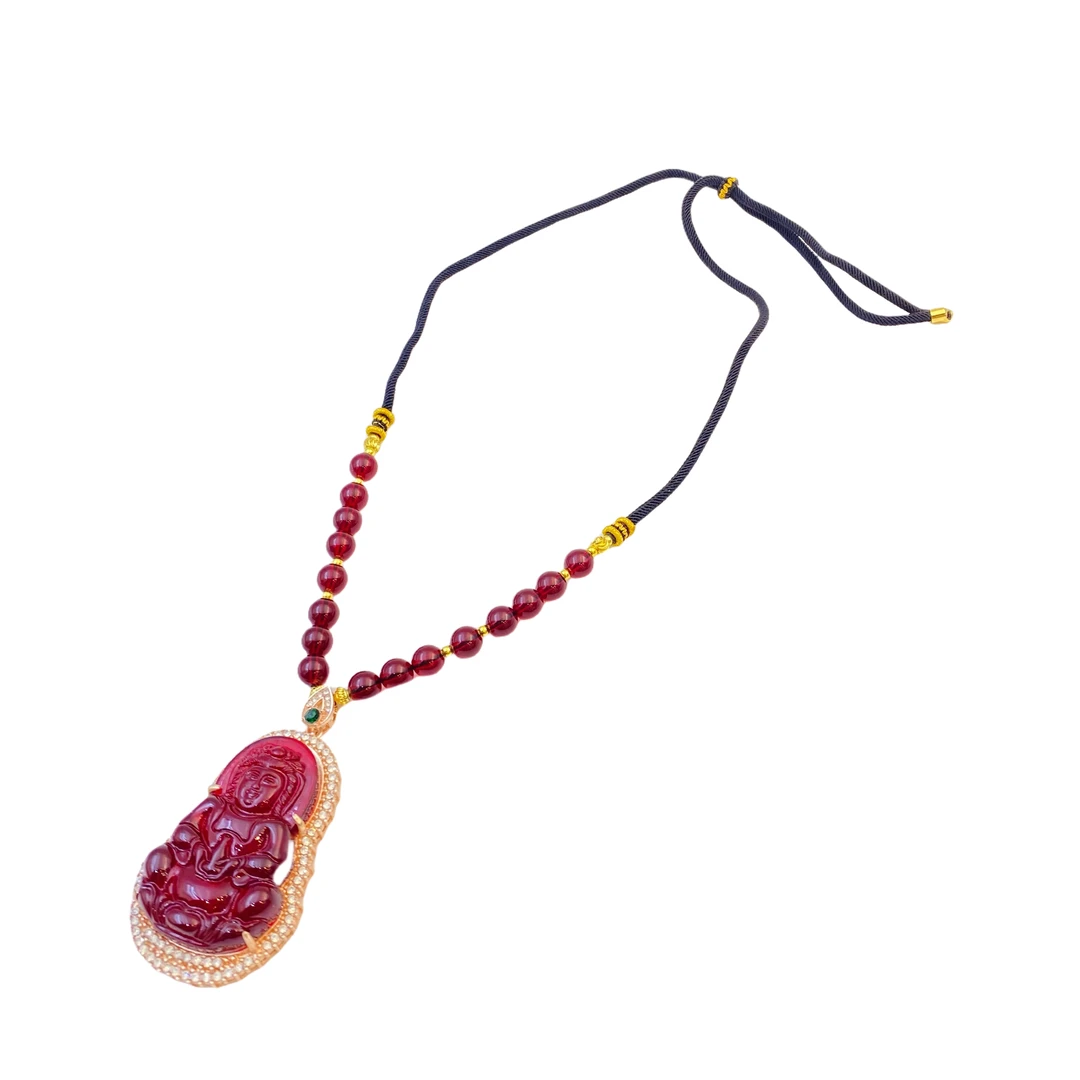 琉璃观音项链X509