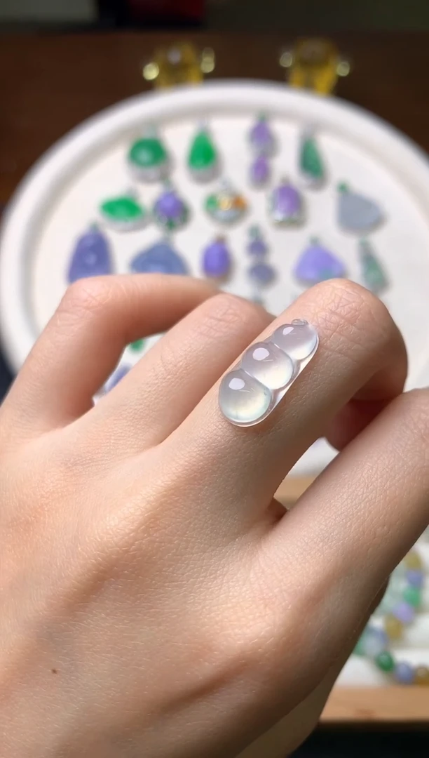 【闪购商品】定制翡翠未镶嵌裸石（镶嵌定制）