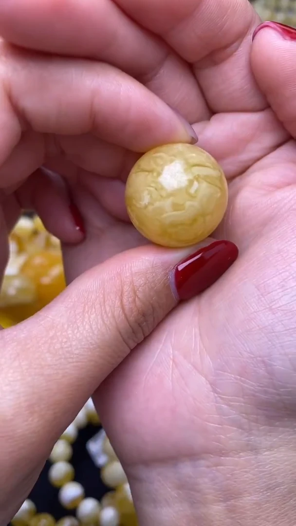 裸石蜜蜡未镶嵌葵.8