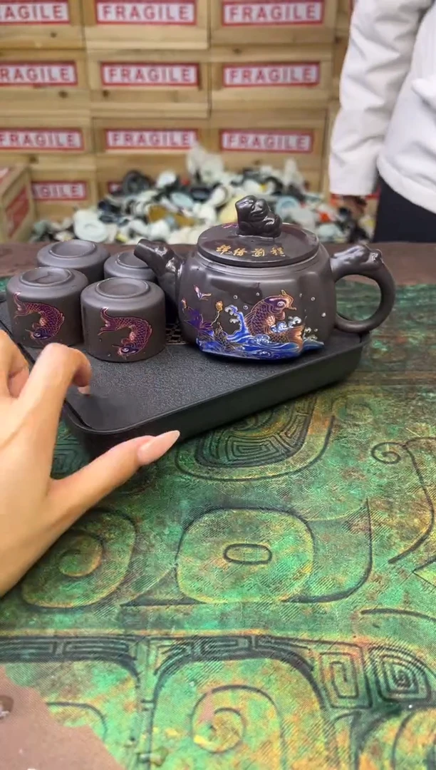 黑泥紫砂
