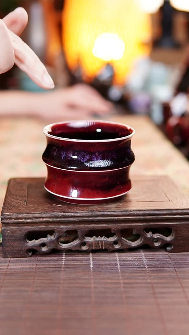 竹节杯 140ml 经典47号煤烧玉石釉