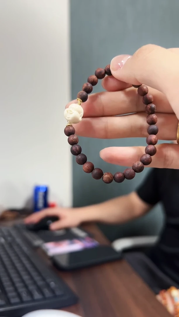 降真香手串/手链降真香单圈搭丫fo