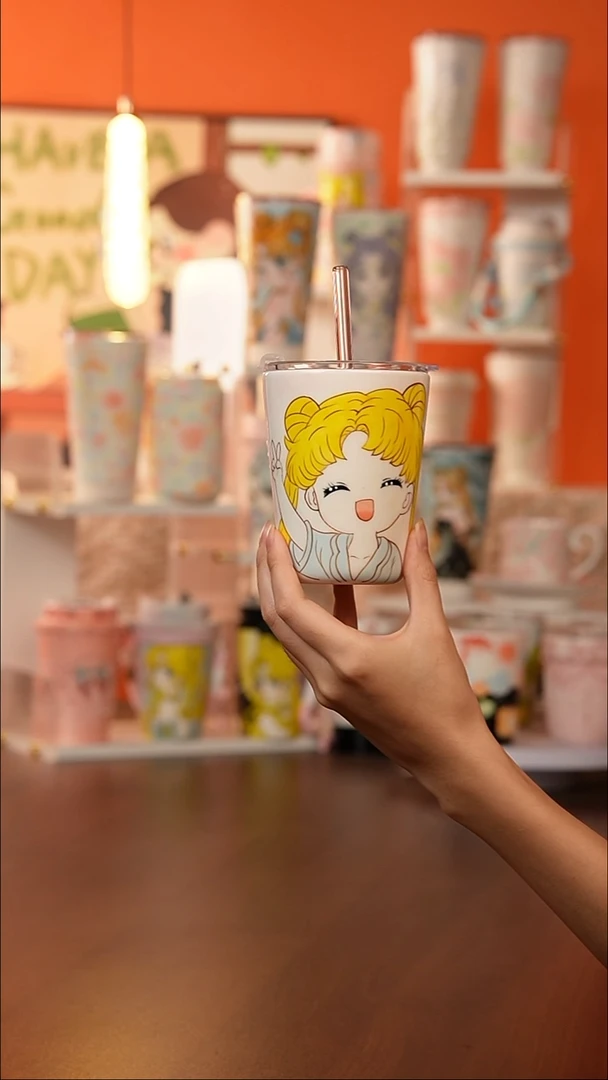 景德镇手工手绘文创陶瓷杯