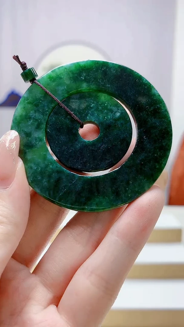 未镶嵌定制翡翠4829jw-毛货挂件56