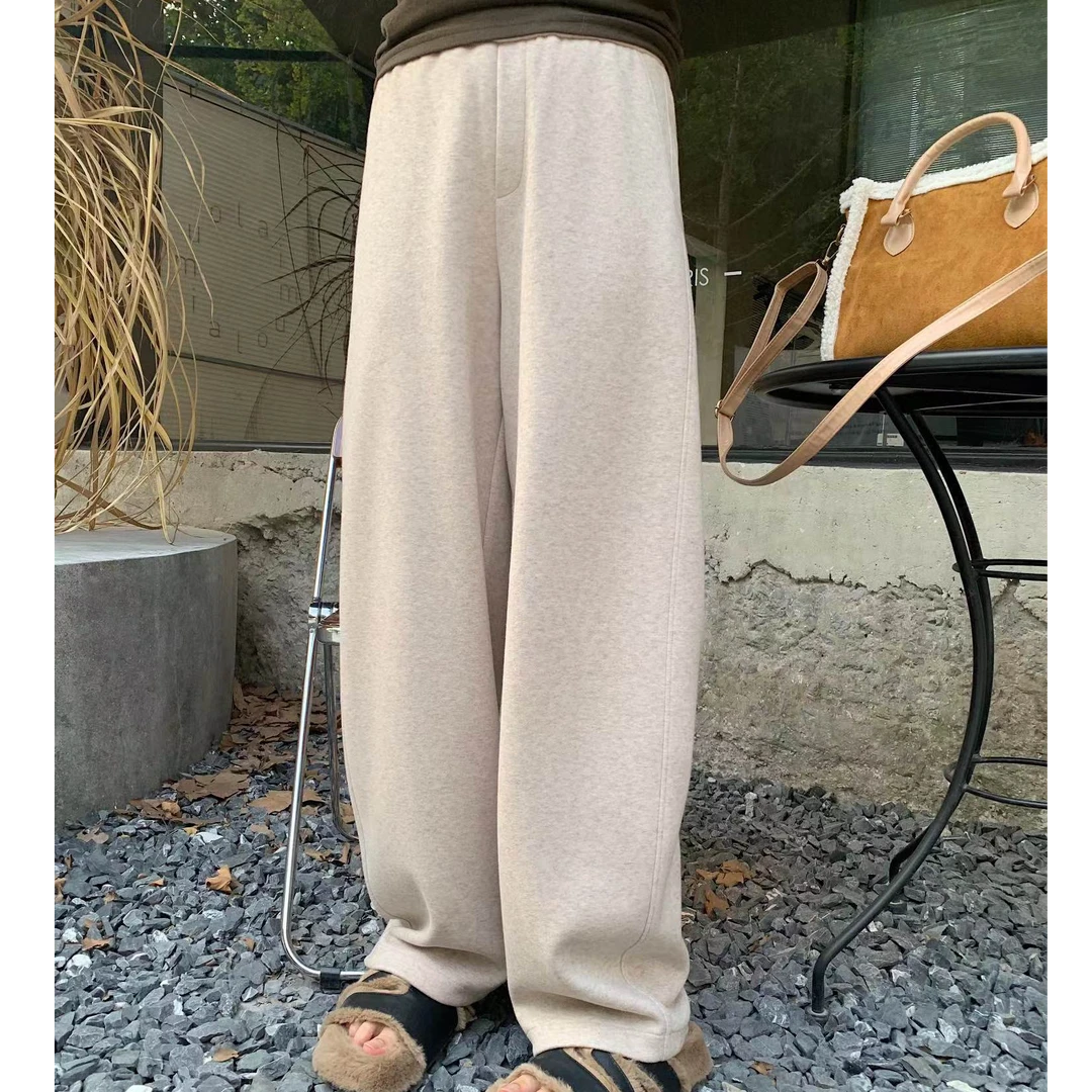 娜姐家-【气质简约镰刀裤】[舒适显高又显瘦]高腰百搭加绒